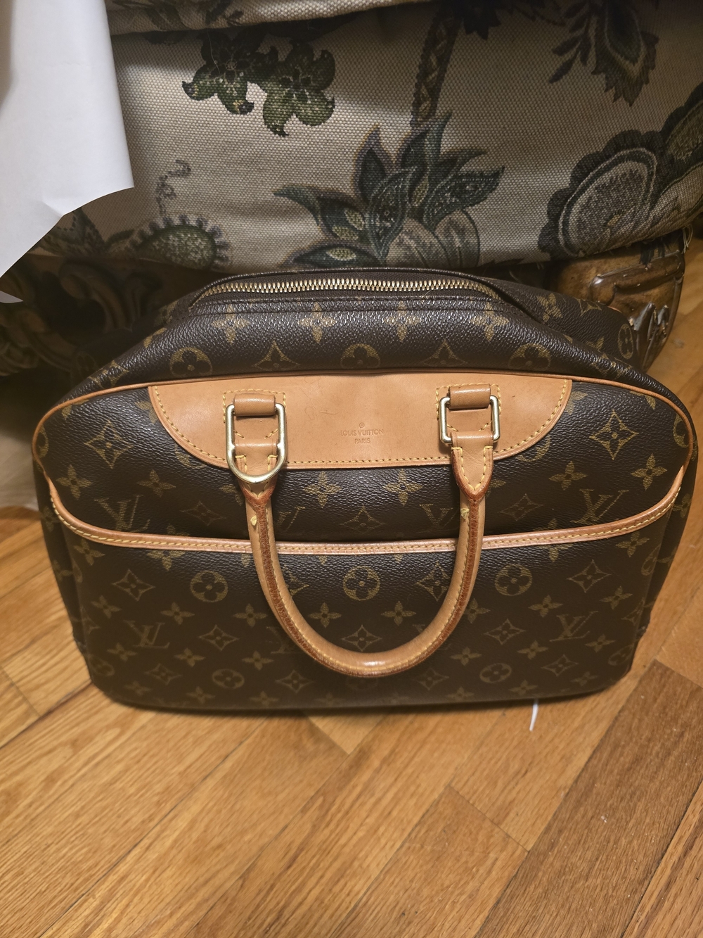 Louis Vuitton Brown Monogram Leather Bowler Bag